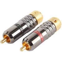 Aerpro RCA PLUGS - LOCKING TYPE - PAIRS  spare part