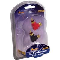 Aerpro Right-angled RCA Adaptors 1 Red/1 Black Pack 2  spare part