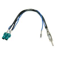 Antenna Adaptor Double Fakra To (M) DIN Phantom Power 12V Both Antenna 