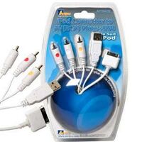 2.2M A/V CABLE SUITS IPOD 3 RCA & USB INPUT 