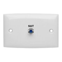 F WALL PLATE FOXTEL® APPROVED 
