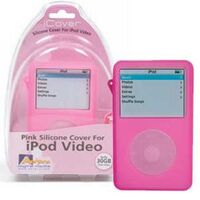 Aerpro Pink Silicone Case 30GB To Suit iPod Video  spare part