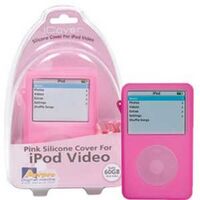 Aerpro Pink Silicone Case 60GB To Suit iPod Video  spare part
