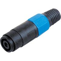 CONNECTOR - 4 POLE TWIST-LOCK SPEAKER SOCKET, IN-LINE 