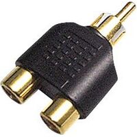 Australian Monitor ADAPTOR - DUAL RCA SOCKETS TO RCA PLUG  spare part