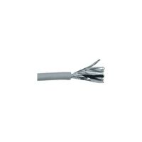 MICROPHONE CABLE - INSTALLATION 100M ROLL 2 X 0.34MM² 5MM O.D. ALUMINIUM FOIL SHIELD. GREY 