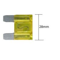 ATM Maxi-Fuse Large | Rating: 60 A | Dimensions: 28mm | FORD, TOYOTA, HYDUNDAI, MAZDA, MERCEDES, BMW CAR...