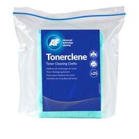 TONERCLENE PRINTER TONER CLEANER CLOTHS 