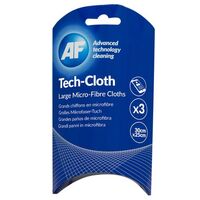 AF MICROFIBRE CLEANING CLOTHS - 3 PACK 