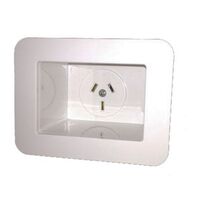 RECESSED 240V POWER OUTLET 