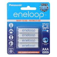 Ni-Mh 4x"AAA" Rechargeable Battery Eneloop | Capacity: 800 mAh | 1.2V | For Electronics | For Hobby | For Digital Camera 