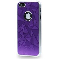 3D MOSAIC PATTERN METAL HARD SHELL CASE FOR APPLE iPHONE 5 / 5S / SE 