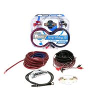 8 AWG 450W MAX AMP WIRING KIT 2CH 