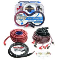 4 AWG 650 WATT 4-CH AMP KIT 