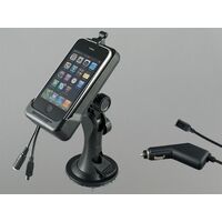 SUCTION MOUNT PHONE CRADLE - CHARGER & ANTENNA COUPLER 