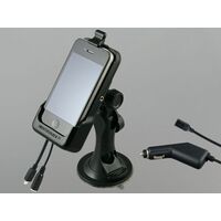 SUCTION MOUNT PHONE CRADLE - CHARGER & ANTENNA COUPLER 