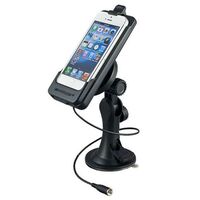 SUCTION MOUNT PHONE HOLDER - CHARGER & ANTENNA COUPLER 