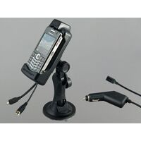 SUCTION MOUNT PHONE CRADLE - CHARGER & ANTENNA COUPLER 