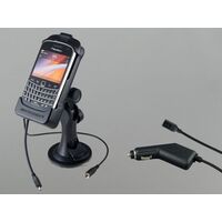 SUCTION MOUNT PHONE CRADLE - CHARGER & ANTENNA COUPLER 