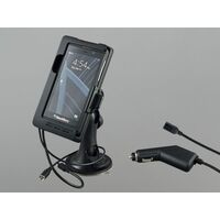 SUCTION MOUNT PHONE CRADLE - CHARGER & ANTENNA COUPLER 