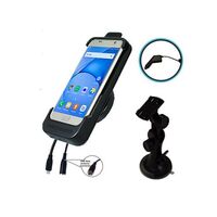 SUCTION MOUNT PHONE CRADLE - CHARGER & ANTENNA COUPLER 