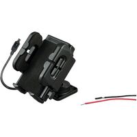 DASH MOUNT UNIVERSAL HOLDER WITH WIRED POWER 