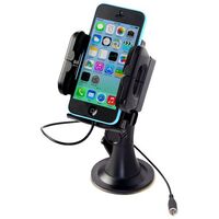 SUCTION MOUNT PHONE HOLDER - CHARGER & ANTENNA COUPLER 