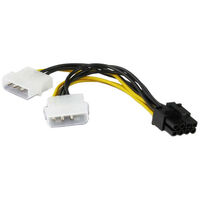 2x MOLEX TO PCIe 8-PIN CABLE 