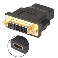 DVI-D FEMALE TO HDMI ADAPTORS 