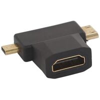 HDMI TO MINI-HDMI TO MICRO-HDMI ADAPTOR 