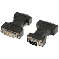 DVI-A FEMALE TO VGA MALE ADAPTOR 