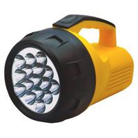 LED TORCH HEAVY DUTY 6V BATTERY 