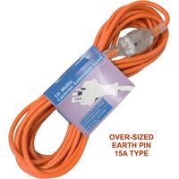 EXTENSION LEAD 15A 
