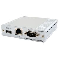 .HDMI OVER CAT5e/6/7 TRANSMITTER WITH LAN/IR/RS-232/POE 