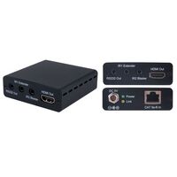 HDMI V1.4 OVER SINGLE CAT5E/6 EXTENDER WITH IR & RS232 