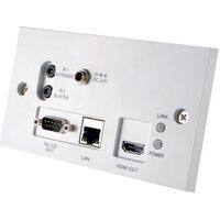 HDMI OVER HDBaseT WALL-PLATE EXTENDER 4K30 - CYPRESS 