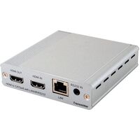 .1×2 HDMI OVER HDMI AND CAT5e/6/7 SPLITTER WITH LAN SERVING 