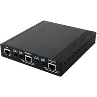 .1×3 HDMI OVER HDMI AND CAT5e/6/7 SPLITTER WITH LAN SERVING 