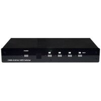 4 WAY COMPONENT VIDEO SWITCH WITH RS232 - CYPRESS 