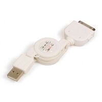 APPLE 30 PIN TO USB RETRACTABLE CABLE 