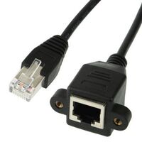 CAT5 PANEL MOUNT CABLE 