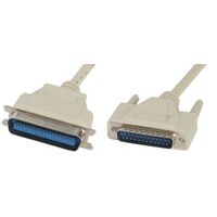 25 PIN TO 36 PIN - IEEE1284 (HIGH SPEED PRINTER CABLE) 