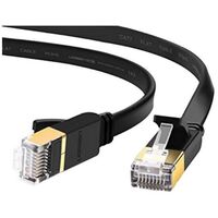 CAT7 FLAT ETHERNET CABLE SHIELDED STP 10GbE 