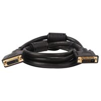 DVI-D DUAL LINK MALE TO FEMALE 28AWG LEAD 