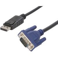 DISPLAYPORT [M] TO VGA [M] CABLE 