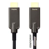 4K 60Hz HDMI EXTENDED OPTICAL FIBRE ARMORED CABLES - PROLINK 