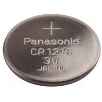 Lithium Battery | 3V | Size: 12mm x 1.6mm
