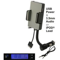 iPOD iPHONE TO FM TRANSMITTER CRADLE 