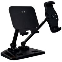 DUAL ARM PHONE/TABLET/LAPTOP DESKTOP STAND 