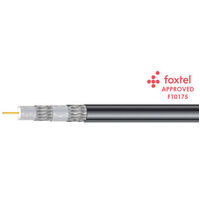 75Ω RG11 QUAD-SHIELDED COAXIAL CABLE FOXTEL® APPROVED 